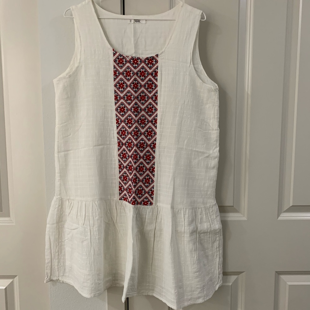 mango sleeveless dress